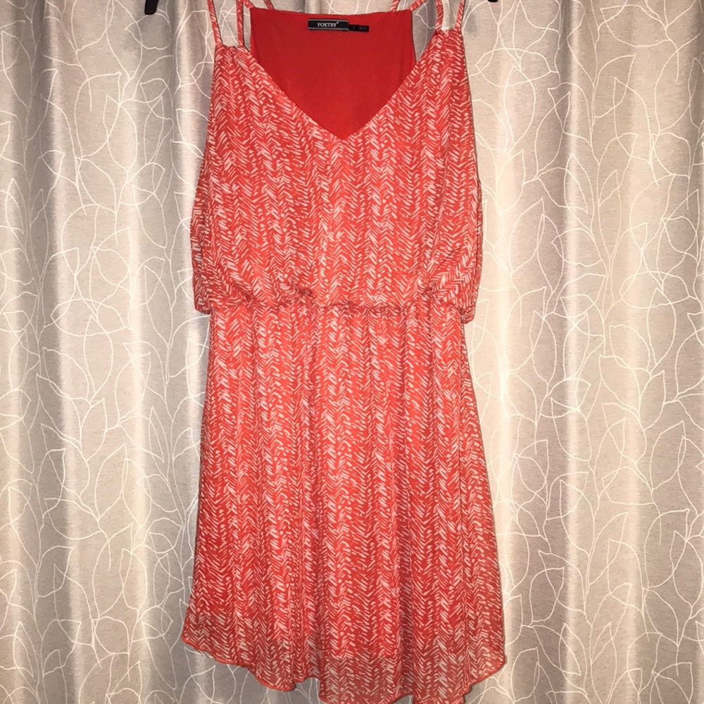 Double strap dress.